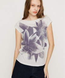 LAYERED LIKE CUT S/S TOPS レイヤードライクカットショートスリーブ