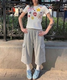 【LAMPOON】スエットカーゴハーフパンツ