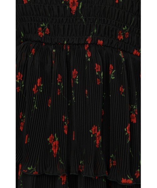 SLY（スライ）の「MODERN FLOWER CAMI DRESS モダンフラワーキャミドレス 夏服 秋服（ワンピース・レディース・ブラック系その他2/イエロー系その他・FREE）」の6枚目の写真