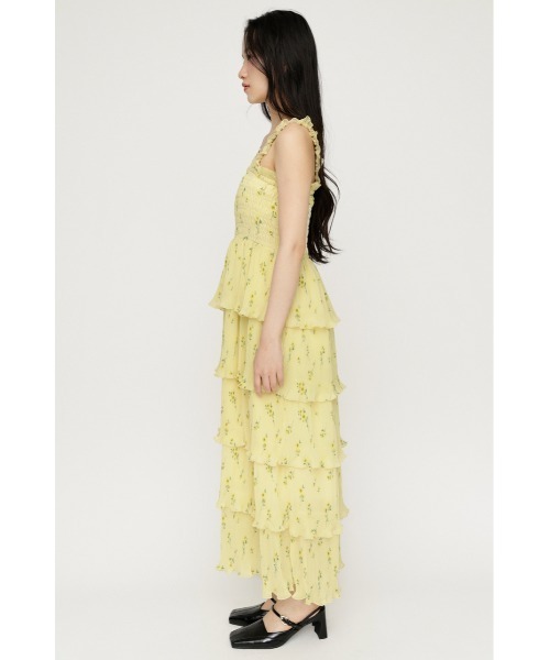 SLY（スライ）の「MODERN FLOWER CAMI DRESS モダンフラワーキャミドレス 夏服 秋服（ワンピース・レディース・ブラック系その他2/イエロー系その他・FREE）」の9枚目の写真