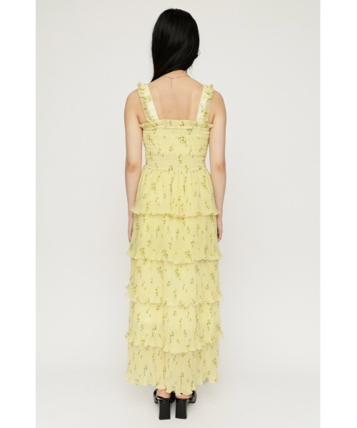SLY（スライ）の「MODERN FLOWER CAMI DRESS モダンフラワーキャミドレス 夏服 秋服（ワンピース・レディース・ブラック系その他2/イエロー系その他・FREE）」の10枚目の写真