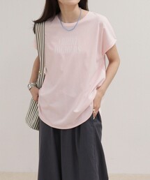 【UVカット/接触冷感】フレンチロゴTシャツ
