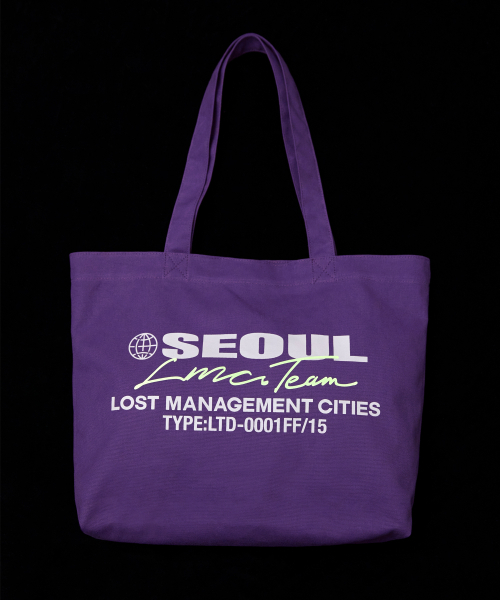 LMCの「SEOUL SERIES ECO BAG purple(エコバッグ/サブバッグ・メンズ・その他・OS)」の4枚目の写真