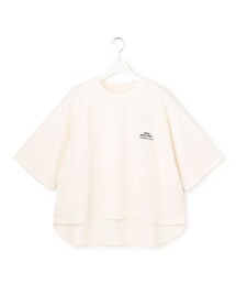 【WOMEN】ポンチョシルエットTシャツ