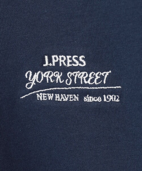 J.PRESS YORK STREET（ジェイプレスヨークストリート）の「【WOMEN】ポンチョシルエットTシャツ（Tシャツ/カットソー・レディース・ホワイト系/サックスブルー系/ネイビー系/ブラウン系・F）」の9枚目の写真