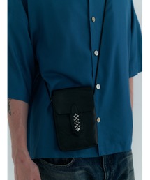 CALEE（キャリー）の「STUDS LEATHER MULT POUCH（ポーチ）」