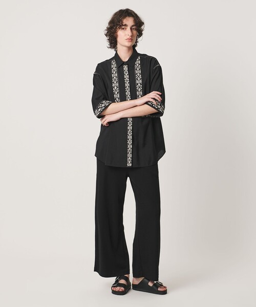 Pheeta（フィータ）の「＜Pheeta＞Emmy ワイドパンツ /  PH016C-CUT10（その他パンツ・レディース・ネイビー/ブラック・FREE）」の6枚目の写真