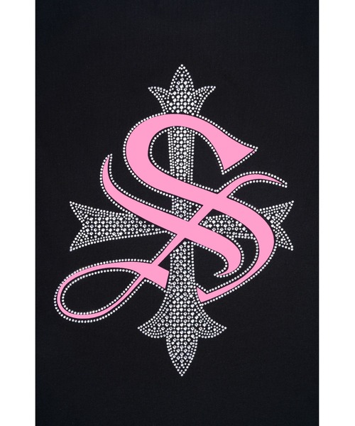 SupBaby by SUPPLIER（サプベイビーバイサプライヤー）の「Tシャツ｜Baby Cross Tee｜SupBaby by SUPPLIER（Tシャツ/カットソー・レディース・ブラック/ホワイト・SMALL/MEDIUM）」の4枚目の写真
