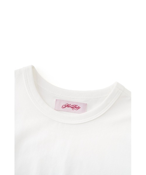 SupBaby by SUPPLIER（サプベイビーバイサプライヤー）の「Tシャツ｜Baby Cross Tee｜SupBaby by SUPPLIER（Tシャツ/カットソー・レディース・ブラック/ホワイト・SMALL/MEDIUM）」の10枚目の写真