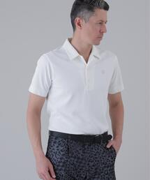 【St ANDREWS】サッカー調ジャガード半袖シャツ (MENS)