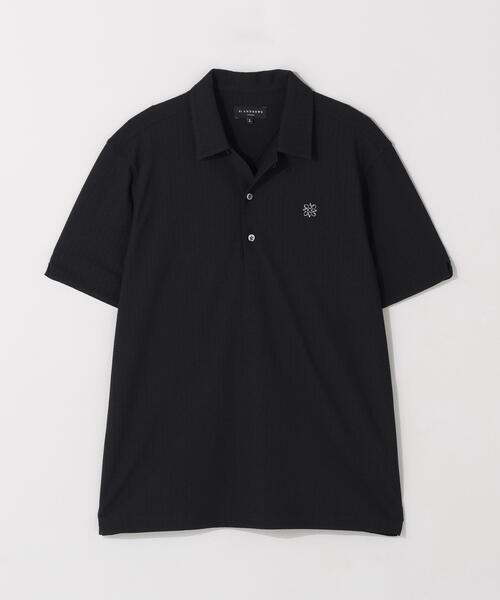 St ANDREWS（セントアンドリュース）の「【St ANDREWS】サッカー調ジャガード半袖シャツ (MENS)（ポロシャツ・メンズ・ホワイト/ブラック・L/LL/M）」の7枚目の写真
