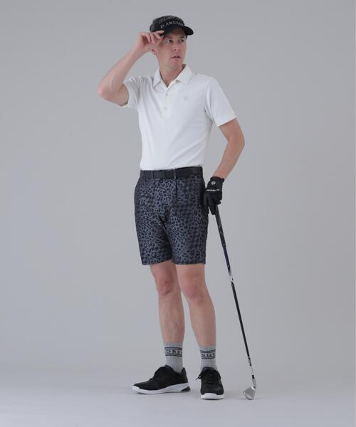 St ANDREWS（セントアンドリュース）の「【St ANDREWS】サッカー調ジャガード半袖シャツ (MENS)（ポロシャツ・メンズ・ホワイト/ブラック・L/LL/M）」の12枚目の写真