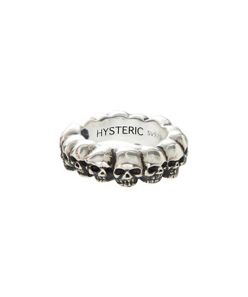 HYSTERIC GLAMOUR(ヒステリックグラマー)の「SKULL リング(リング・メンズ・シルバー・20号/18号/16号)」の2枚目の写真