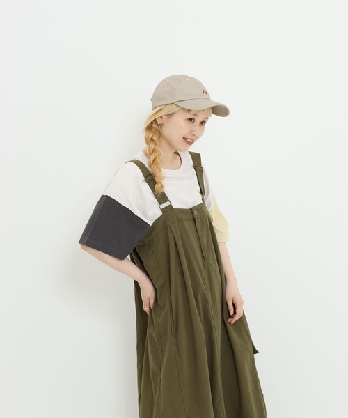 HEART MARKET（ハートマーケット）の「★Bigポケ付きPO②（Tシャツ/カットソー・レディース・グリーン系/オレンジ系/イエロー/ミント/ブラック/ベージュ系/ナチュラル・FREE）」の20枚目の写真