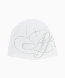 PULP/417EDIFICE（パルプフォーワンセブンエディフィス）の「AFB / エーエフビー GLITTER LOGO SINGLE BEANIE（ニットキャップ/ビーニー）」