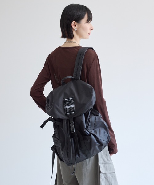 Paradise Picnic(パラダイスピクニック)の「TRANOI. デイパックリュックサック(バックパック/リュック・レディース・ブラック/カーキ・FREE)」の20枚目の写真
