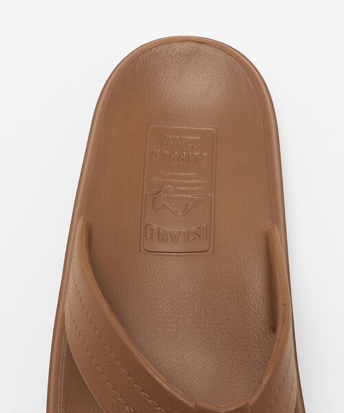ISLAND SLIPPER(アイランドスリッパ)の「<ISLAND SLIPPER>EVA サンダル(サンダル・メンズ・ブラック/ダークブラウン・7/8/9)」の10枚目の写真