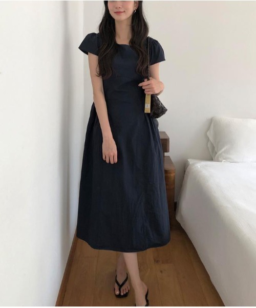 semplice（センプリチェ）の「ワンピース【韓国ファッション】（ワンピース・レディース・ブルー/ピンク/ライトグレー・F）」の8枚目の写真