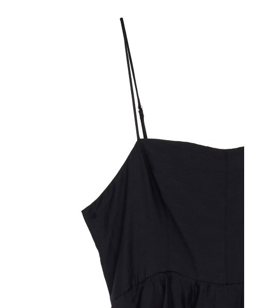 Ameri(アメリ)の「STRUCTURED PEPLUM CAMI ROMPERS(つなぎ/オールインワン・レディース・ライトブルー/ブラック/アイボリー・SMALL/MEDIUM)」の5枚目の写真
