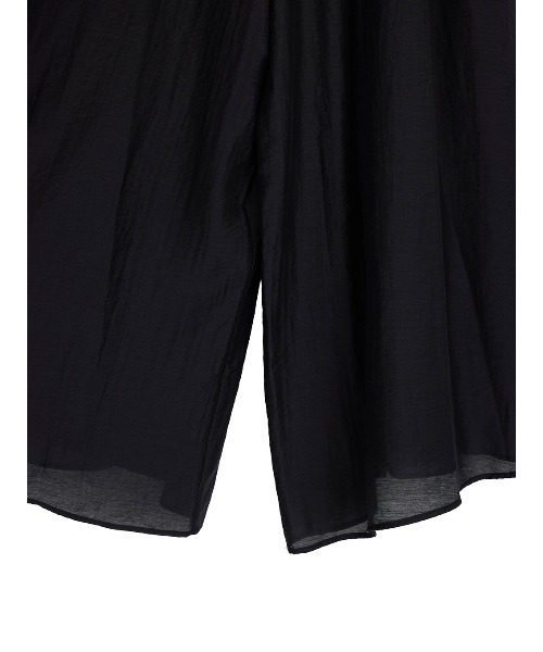 Ameri(アメリ)の「STRUCTURED PEPLUM CAMI ROMPERS(つなぎ/オールインワン・レディース・ライトブルー/ブラック/アイボリー・SMALL/MEDIUM)」の7枚目の写真