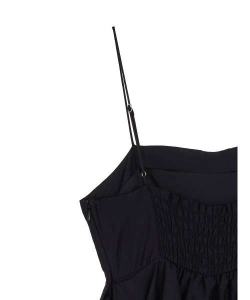 Ameri(アメリ)の「STRUCTURED PEPLUM CAMI ROMPERS(つなぎ/オールインワン・レディース・ライトブルー/ブラック/アイボリー・SMALL/MEDIUM)」の11枚目の写真
