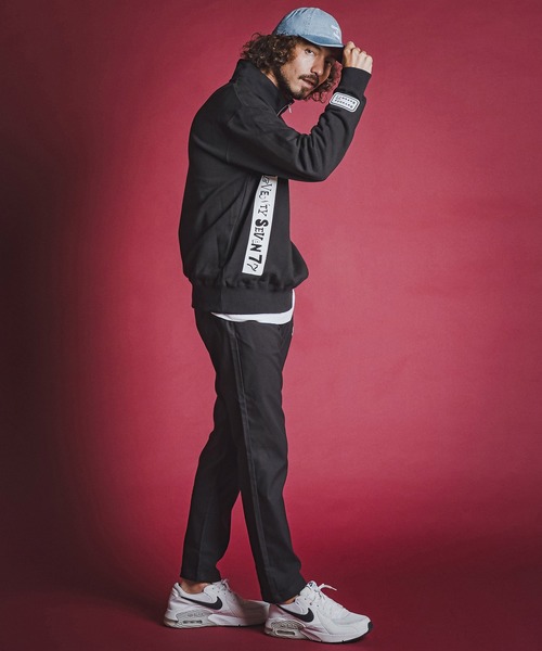 seventy seven(セブンティセブン)の「msw1915- middle oz half zip trainer (box collage) ハーフジップスエット(7726W280)(スウェット・メンズ・ホワイト/ブラック/アッシュ・S/M/L/XL)」の7枚目の写真