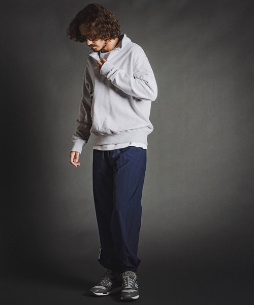 seventy seven(セブンティセブン)の「msw1915- middle oz half zip trainer (box collage) ハーフジップスエット(7726W280)(スウェット・メンズ・ホワイト/ブラック/アッシュ・S/M/L/XL)」の11枚目の写真