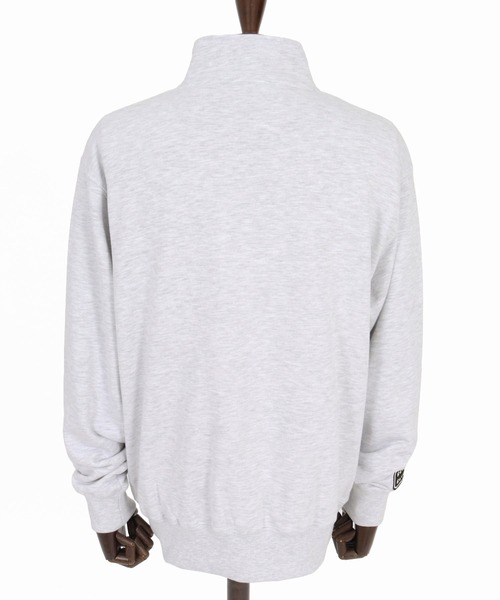 seventy seven(セブンティセブン)の「msw1915- middle oz half zip trainer (box collage) ハーフジップスエット(7726W280)(スウェット・メンズ・ホワイト/ブラック/アッシュ・S/M/L/XL)」の19枚目の写真