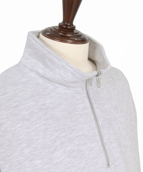 seventy seven(セブンティセブン)の「msw1915- middle oz half zip trainer (box collage) ハーフジップスエット(7726W280)(スウェット・メンズ・ホワイト/ブラック/アッシュ・S/M/L/XL)」の20枚目の写真