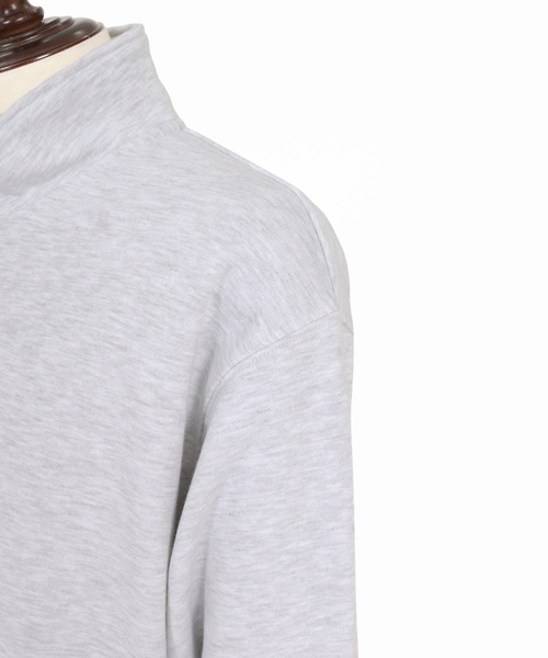 seventy seven(セブンティセブン)の「msw1915- middle oz half zip trainer (box collage) ハーフジップスエット(7726W280)(スウェット・メンズ・ホワイト/ブラック/アッシュ・S/M/L/XL)」の21枚目の写真