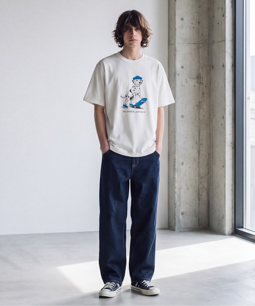rehacer(レアセル)の「rehacer : Just Style CS / シャスト スタイル カットソー(Tシャツ/カットソー・メンズ・ホワイト/グレー/ブラック・MEDIUM/LARGE/SMALL)」の12枚目の写真