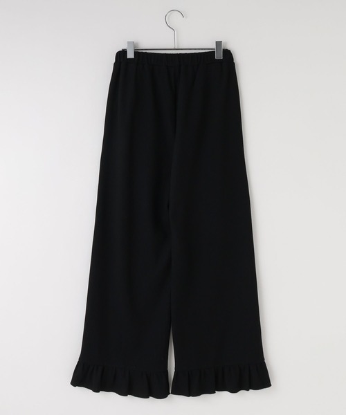 LOWRYS FARM(ローリーズファーム)の「サーマルフラワーフリルパンツ 1048957(その他パンツ・レディース・グレー系その他2/ブラック/ブラック系その他・SMALL/MEDIUM)」の5枚目の写真