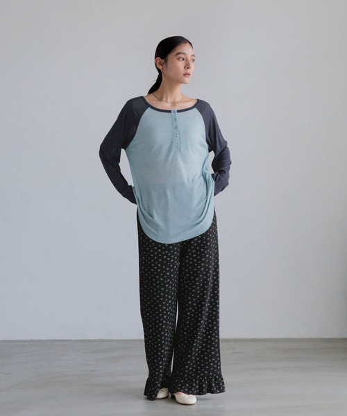 LOWRYS FARM(ローリーズファーム)の「サーマルフラワーフリルパンツ 1048957(その他パンツ・レディース・グレー系その他2/ブラック/ブラック系その他・SMALL/MEDIUM)」の18枚目の写真