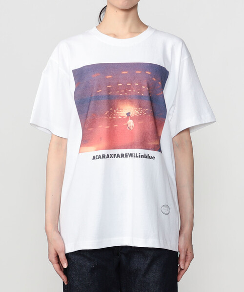TANGTANG（タンタン）の「TANGTANG | 半袖Tシャツ GASATANG CARAXFAREWELLinblue WOMEN（Tシャツ/カットソー・レディース・ホワイト・S）」の10枚目の写真