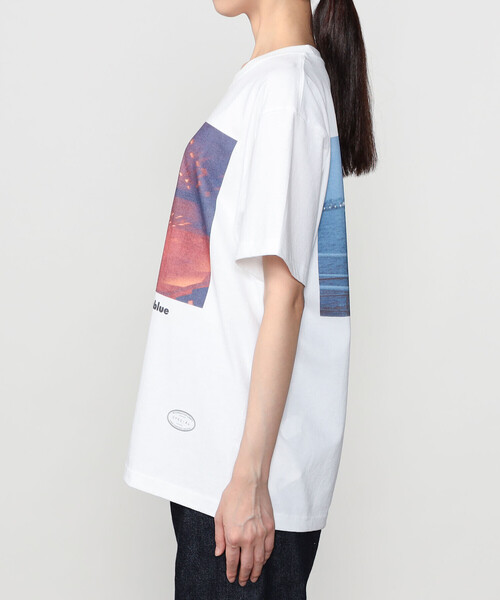 TANGTANG（タンタン）の「TANGTANG | 半袖Tシャツ GASATANG CARAXFAREWELLinblue WOMEN（Tシャツ/カットソー・レディース・ホワイト・S）」の11枚目の写真