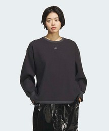 ラックスフロー オールデイズ ルーズフィット ワッフル フリース クルーシャツ / ロンT / アディダス adidas