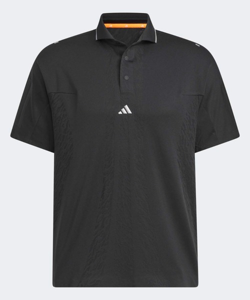 adidas(アディダス)の「アルティメット365 ツアー クライマクール ジャカード 半袖 ポロシャツ【adidas Golf/アディダスゴルフ】(ポロシャツ・メンズ・ブラック・XX-LARGE/3XL/LARGE/MEDIUM/SMALL/X-LARGE)」の5枚目の写真