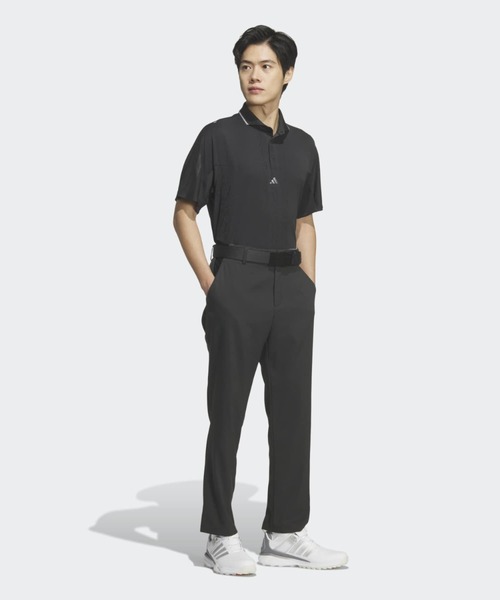 adidas(アディダス)の「アルティメット365 ツアー クライマクール ジャカード 半袖 ポロシャツ【adidas Golf/アディダスゴルフ】(ポロシャツ・メンズ・ブラック・XX-LARGE/3XL/LARGE/MEDIUM/SMALL/X-LARGE)」の3枚目の写真