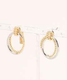 【Erin & Emma】ミックスフープピアス