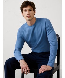 BANANA REPUBLIC FACTORY STORE ワッフルクルーネックシャツ