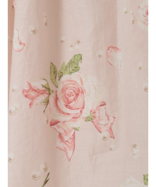 PINK HOUSE(ピンクハウス)の「Rose Pearlプリントスカート(スカート・レディース・モカ/ピンク/ブラック/スカイブルー・フリー)」の15枚目の写真