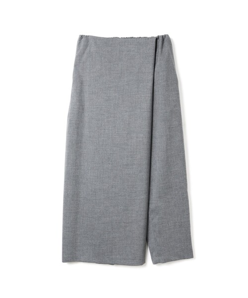 mizuiroind(ミズイロインド)の「mizuiro ind ラップライクパンツ(その他パンツ・レディース・チャコールグレー/グレー系その他/ブラック/ネイビー/グレー・FREE)」の6枚目の写真