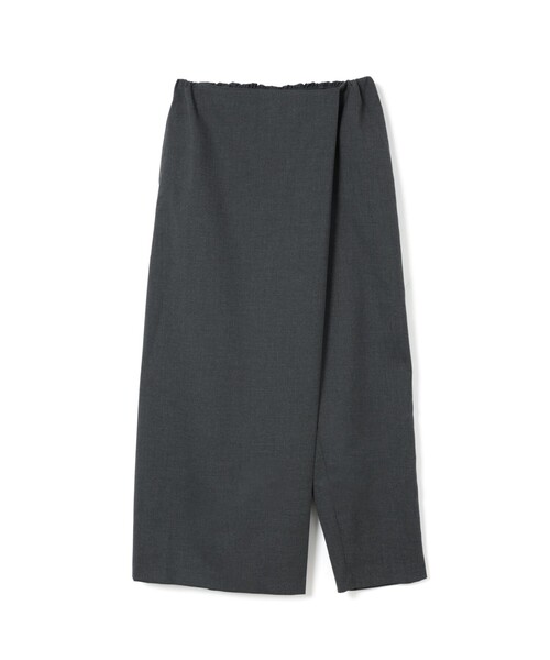 mizuiroind(ミズイロインド)の「mizuiro ind ラップライクパンツ(その他パンツ・レディース・チャコールグレー/グレー系その他/ブラック/ネイビー/グレー・FREE)」の7枚目の写真
