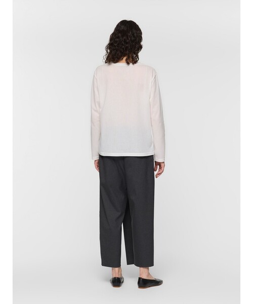 mizuiroind(ミズイロインド)の「mizuiro ind ラップライクパンツ(その他パンツ・レディース・チャコールグレー/グレー系その他/ブラック/ネイビー/グレー・FREE)」の18枚目の写真