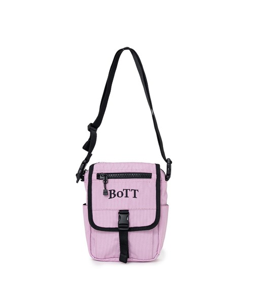 BOTT(ボット)の「BoTT / ボット CONTRAST RIPSTOP MINI SHOULDER BAG(ショルダーバッグ・メンズ・ピンク/ブラック・FREE)」の2枚目の写真