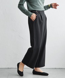ikka | ウーリッシュツイルワイドパンツ(その他パンツ)