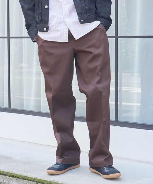 Dickies(ディッキーズ)の「DICKIES(ディッキーズ) 877 ルーズフィットワークチノパンツ(チノパンツ・メンズ・ダークブラウン/ブラック/ベージュ・M/L/XL)」の3枚目の写真