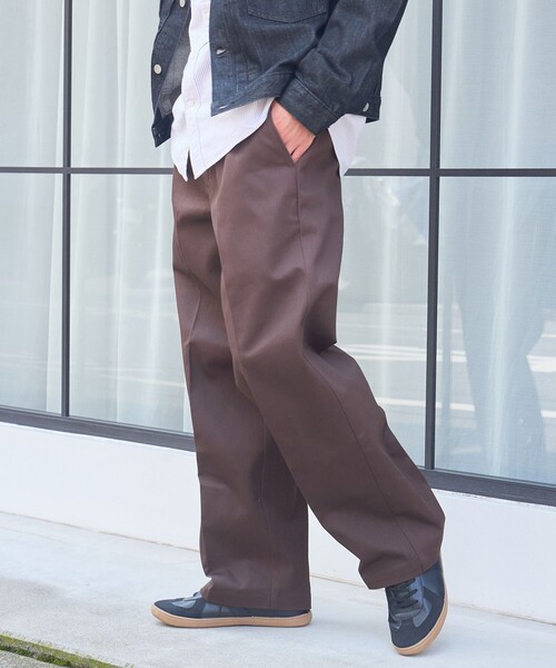 Dickies(ディッキーズ)の「DICKIES(ディッキーズ) 877 ルーズフィットワークチノパンツ(チノパンツ・メンズ・ダークブラウン/ブラック/ベージュ・M/L/XL)」の12枚目の写真