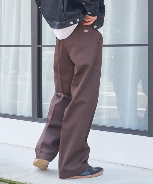 Dickies(ディッキーズ)の「DICKIES(ディッキーズ) 877 ルーズフィットワークチノパンツ(チノパンツ・メンズ・ダークブラウン/ブラック/ベージュ・M/L/XL)」の13枚目の写真