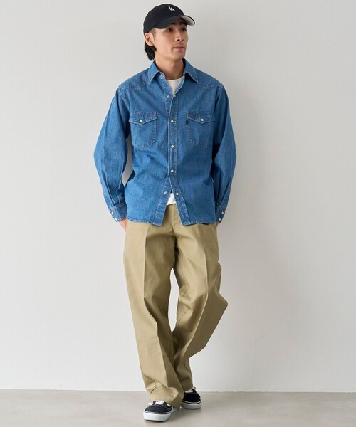 Dickies(ディッキーズ)の「DICKIES(ディッキーズ) 877 ルーズフィットワークチノパンツ(チノパンツ・メンズ・ダークブラウン/ブラック/ベージュ・M/L/XL)」の15枚目の写真
